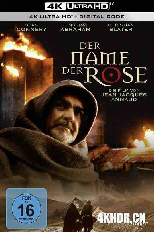 玫瑰之名 Der Name der Rose (1986) / 魔宫传奇(港) / 蔷薇的记号(台) / 玫瑰的名字 / The Name of the Rose / Le nom de la rose / 4K电影下载 / The.Name.of.the.Rose.1986.2160p.UHD.Blu-ray.Remux.HEVC.DV.DTS-HD.MA.5.1