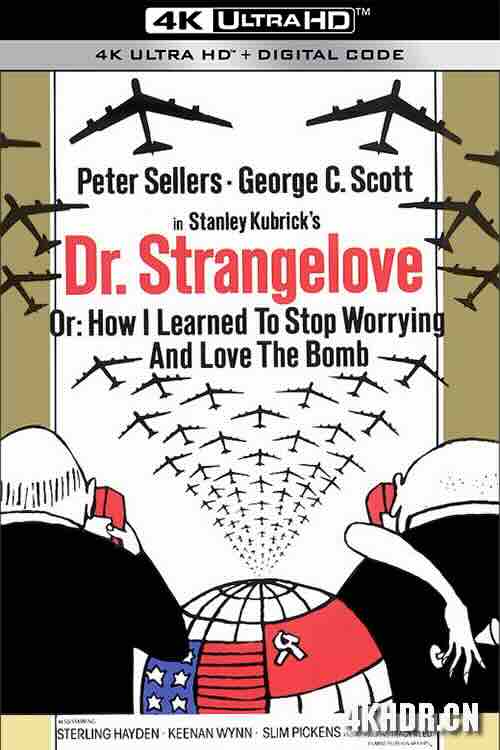 奇爱博士 Dr. Strangelove or: How I Learned to Stop Worrying and Love the Bomb (1964) / 密码114(港) / 奇爱博士或者我如何学会停止恐惧并爱上炸弹 / 我如何
