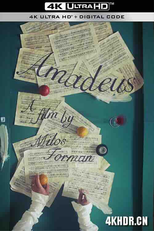 莫扎特传 Amadeus (1984) / 阿玛迪斯(台) / 上帝的宠儿 / 阿玛多伊斯 / 莫札特传 / 4K电影下载 / Amadeus 1984 DC 4K-Ai 2160p