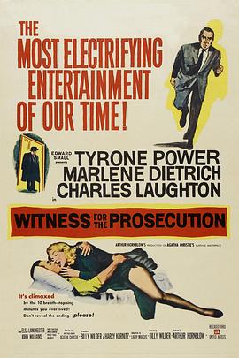 控方证人 Witness for the Prosecution (1957) / 雄才伟略 / 情妇 / 4K电影下载 / 夸克网盘分享