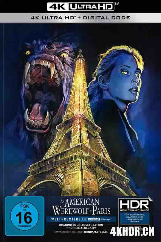 美国狼人在巴黎 An American Werewolf in Paris (1997) / 4K电影下载 / An.American.Werewolf.In.Paris.1997.2160p.UHD.BluRay.x265