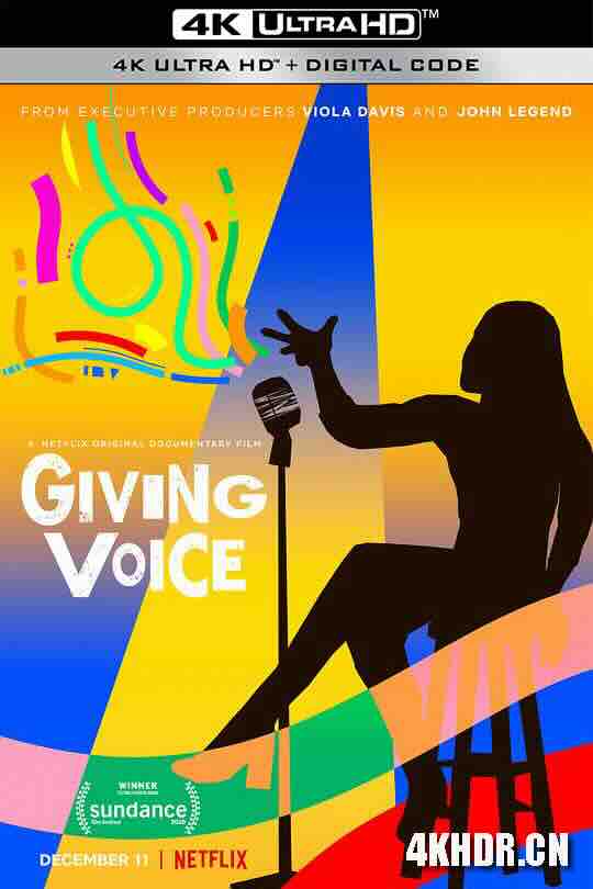 倾读心声 Giving Voice (2020) / 4K纪录片下载 / Giving.Voice.2020.2160p.NF.WEB-DL.x265.10bit.SDR.DDP5.1-XEBEC