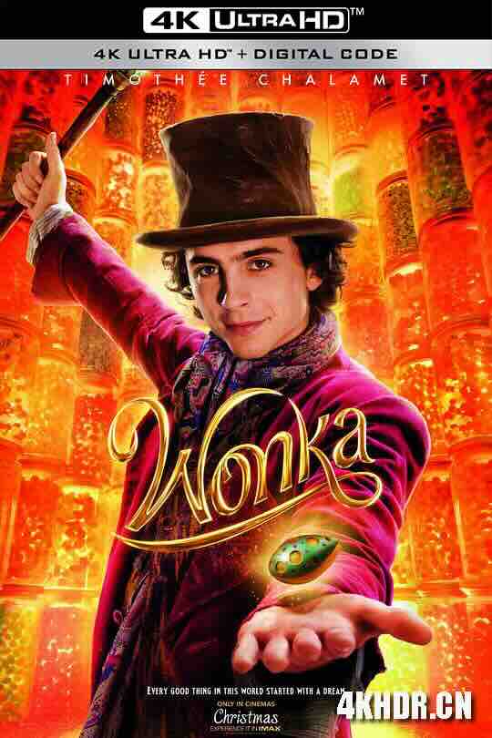旺卡 Wonka (2023) / 查理和巧克力工厂前传 / 4K电影下载 / Wonka.2023.2160p.Dolby.Vision.HDR10.PLUS.Multi.Sub.DDP5.1.Atmos.DV.x265.MKV-BEN.THE.MEN