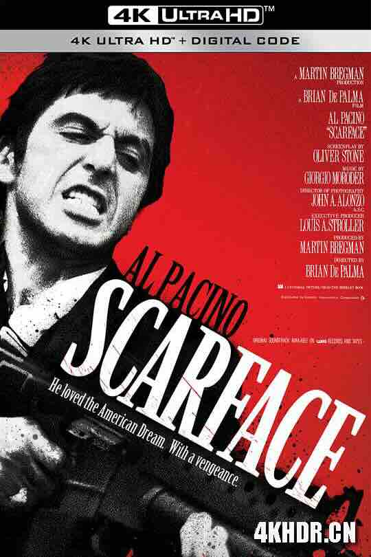 疤面煞星 Scarface (1983) / 疤面人 / 疤脸人 / 4K电影下载 / Scarface.1983.COMPLETE.UHD.BluRay.2160p.DTS-HD.MA7.1.x265.10bit