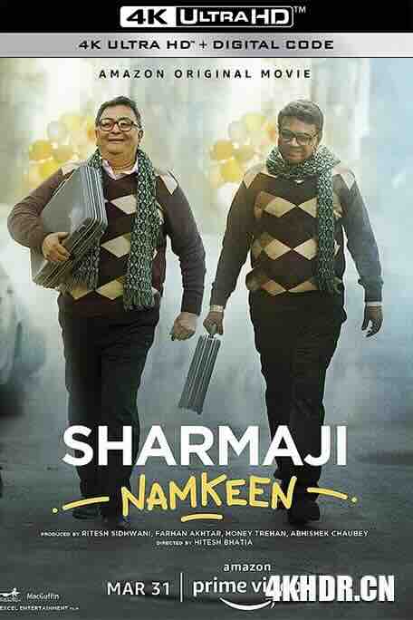 夏尔马吉的小吃 Sharmaji Namkeen (2022) / 4K电影下载 / Sharmaji.Namkeen.2022.2160p.AMZN.WEB-DL.DDP5.1.x265