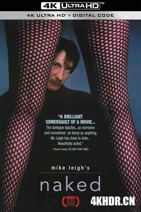 赤裸裸 Naked (1993) / 赤裸港湾 / 赤裸 / Mike Leigh's Naked / 4K电影下载 / Naked (1993) RM4K (1080p BluRay x265 HEVC 10bit AAC 5.1 afm72) [QxR]