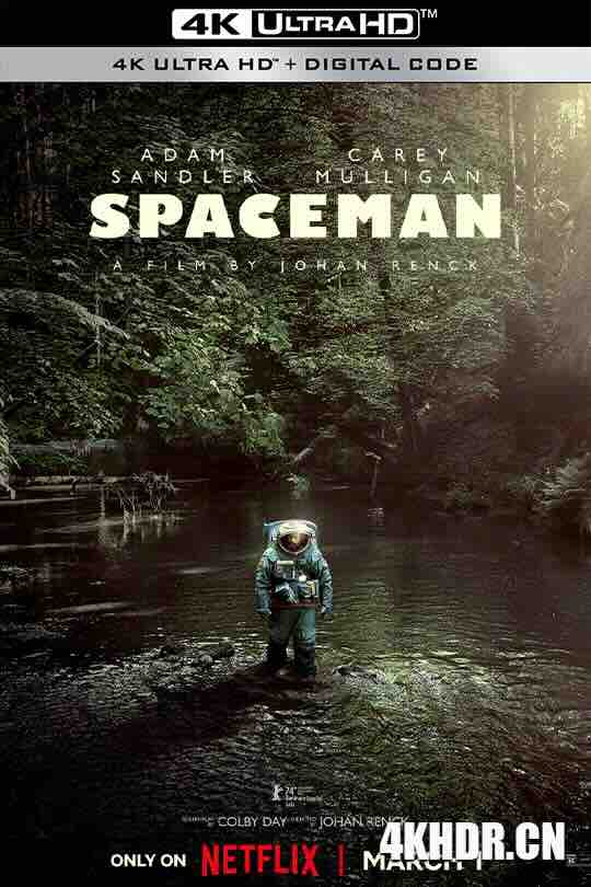 太空孤航 Spaceman (2024) / 波希米亚太空人 / 天外来客 / Spaceman of Bohemia / 4K电影下载 / Spaceman.2024.UpScaled.2160p.H265.WebDl.Rip.10.bit.DV.HDR10+.ita.eng.AC3.5.1