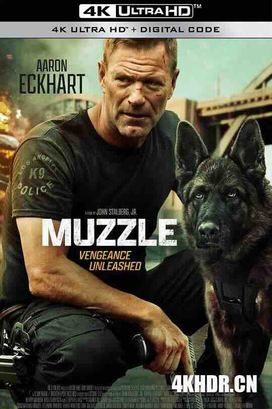 神探忠犬 Muzzle (2023) / 4K电影下载 / Muzzle 2023 UpScaled 2160p H265 BluRay Rip 10 bit ita eng AC3 5.1
