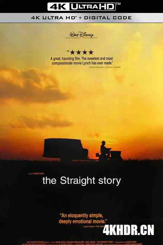 史崔特先生的故事 The Straight Story (1999) / 斯特雷德的故事 / 路直路弯 / 4K电影下载 / The.Straight.Story.1999.2160p.GER.UHD.Blu-ray.REMUX.DV.HDR.HEVC.DTS-HD.MA.5.1
