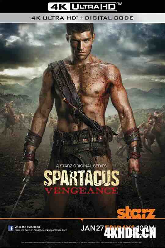 斯巴达克斯：复仇 第二季 Spartacus: Vengeance Season 2 (2012) / 斯巴达克思 第二季 / 4K美剧下载 / ai.2160p Spartacus Vengeance 2012 S02