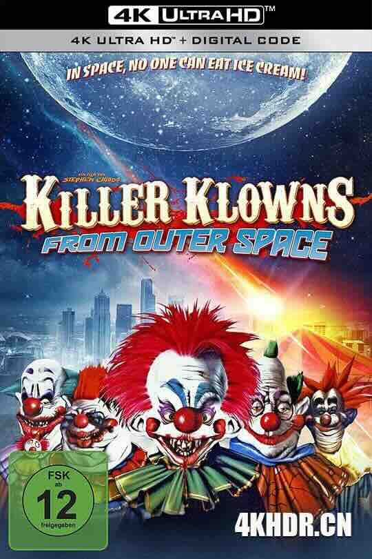 外太空杀人小丑 Killer Klowns from Outer Space (1988) / 4K电影下载 / killer.klowns.from.outer.space.1988.2160p.uhd.bluray.h265