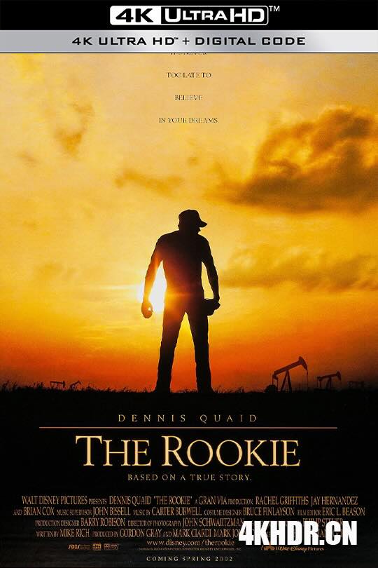 心灵投手 The Rookie (2002) 棒球新秀/新手