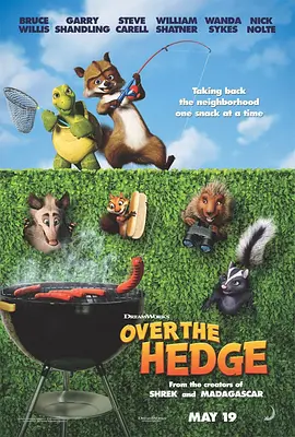 篱笆墙外 Over the Hedge (2006) 森林保卫战(台)/4条腿拯救队(港)/飞跃篱墙