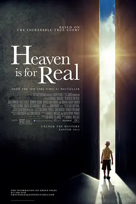 天堂真的存在 Heaven is for Real (2014) 真的有天堂/天堂所见/见证天堂
