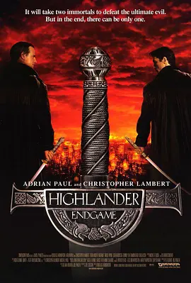 高地人4：终极之战 Highlander: Endgame (2000) 超时空圣战/挑战者4：终极之战/挑战者终极之战斗