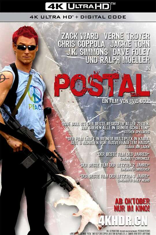 邮政恐怖份子 Postal (2007) 喋血街头电影版/快乐的恐怖份子/后现代恐怖分子