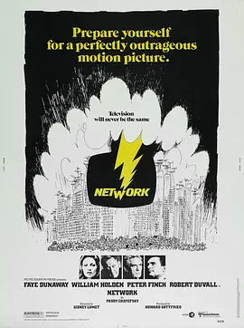 电视台风云 Network (1976) 荧光屏后(台)/萤光幕后/传媒