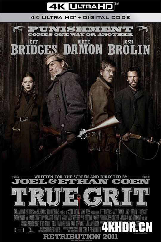 大地惊雷 True Grit (2010) 真实的勇气(台)/离奇复仇事件(港)/真正的勇敢