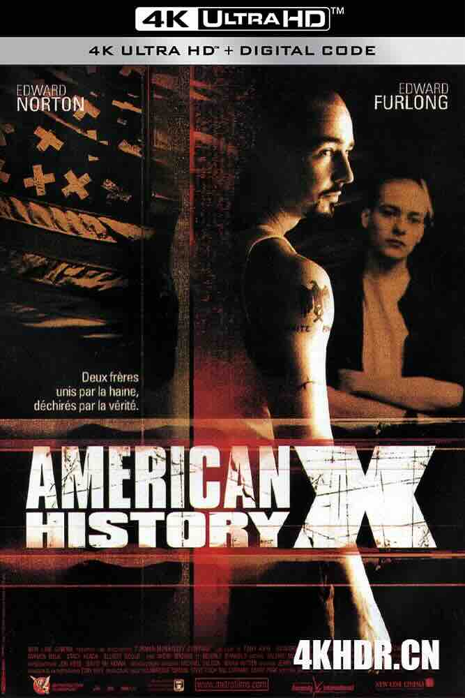 美国X档案 American History X (1998) 野兽良民(港)/美国历史档案/美国X历史