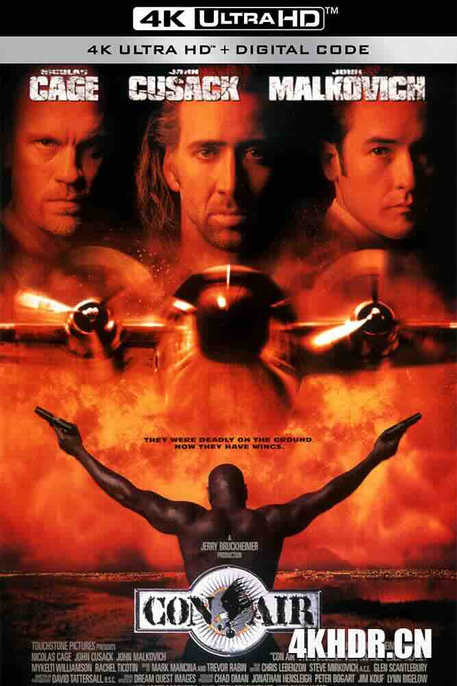 空中监狱 Con Air [1997][美国][豆瓣: 8.2] 惊天动地(港)/空中囚犯/罪犯的空中之旅
