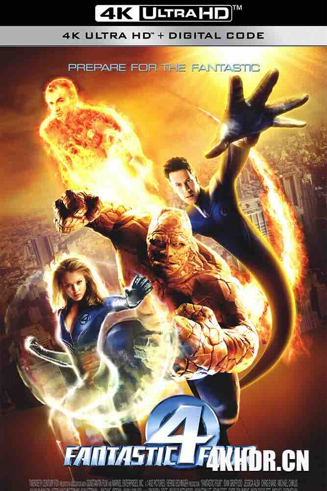 神奇四侠 Fantastic Four (2005) 神奇4侠(港)/惊奇4超人(台)/美国/德国/豆瓣: 6.7