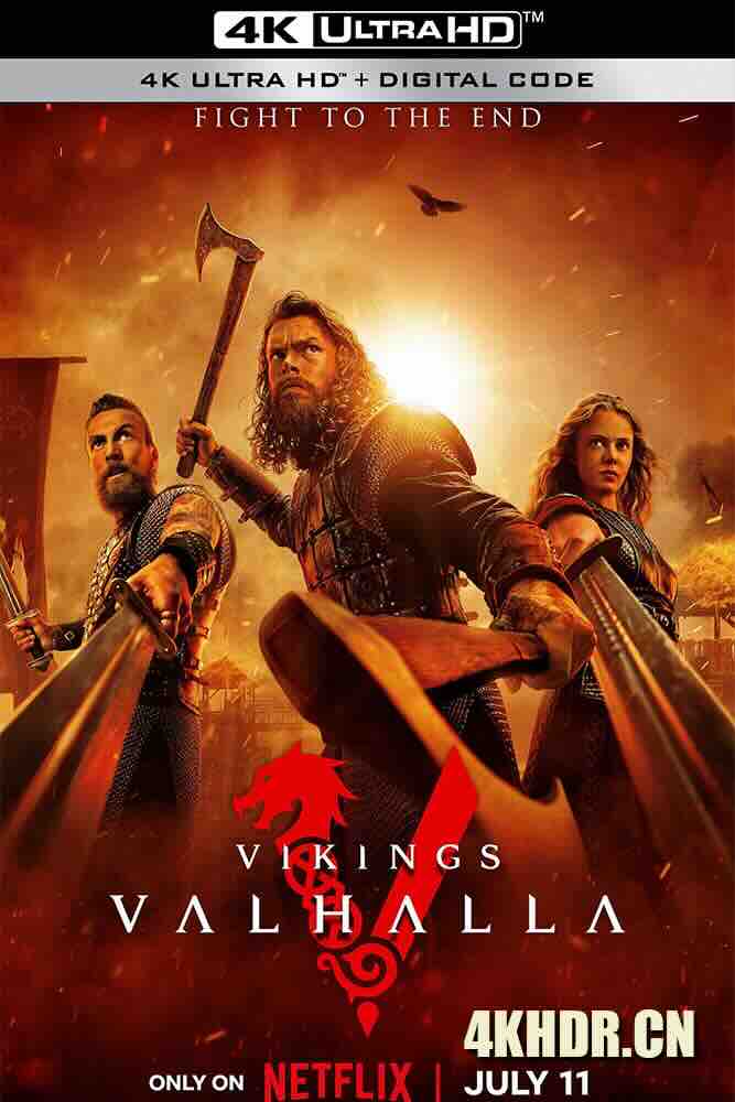 维京传奇：英灵神殿 第三季 Vikings: Valhalla Season 3 (2024) 维京传奇：英灵神殿最终季/加拿大/爱尔兰/美国/豆瓣: 7.8