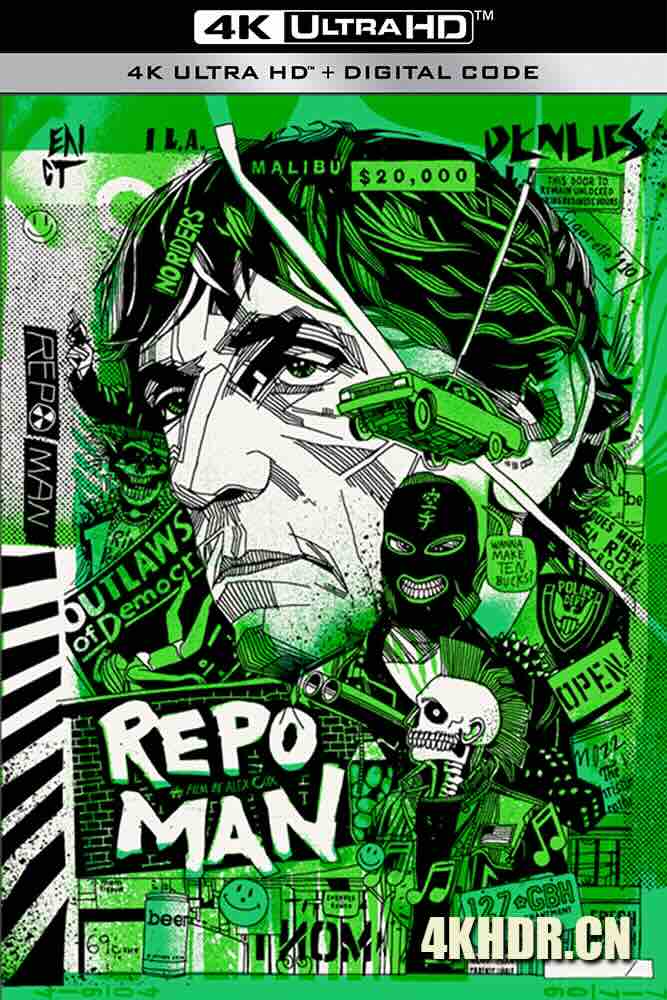 追讨者 Repo Man (1984) 报信的人/回索人/搏懵车房/美国/豆瓣: 7.0