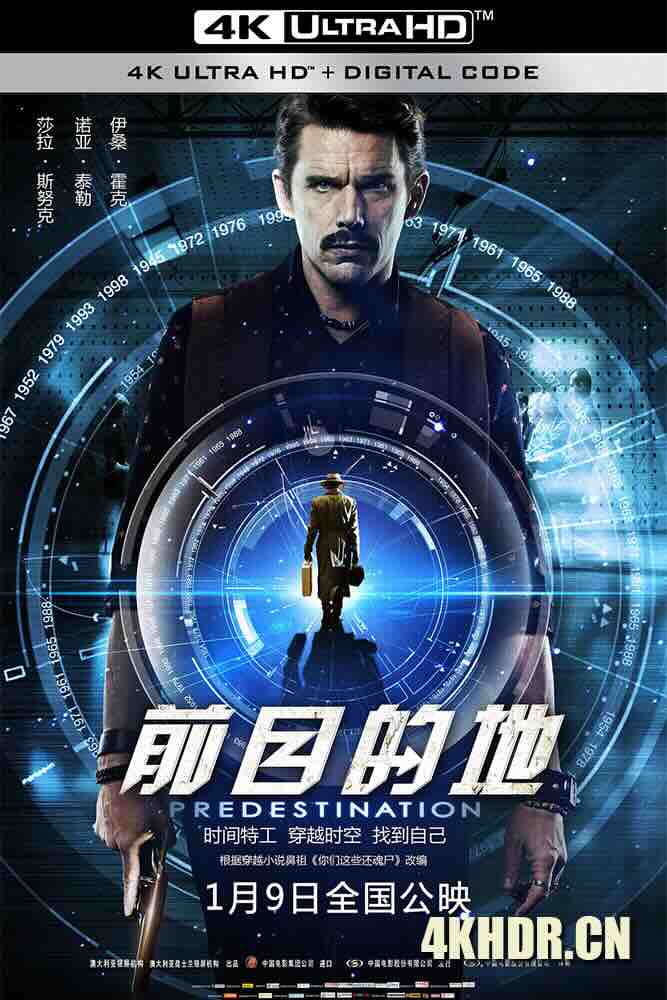 前目的地 Predestination (2014) 宿命论(港)/逆时空狙击(港)/超时空拦截(台)/澳大利亚/美国/豆瓣: 8.0