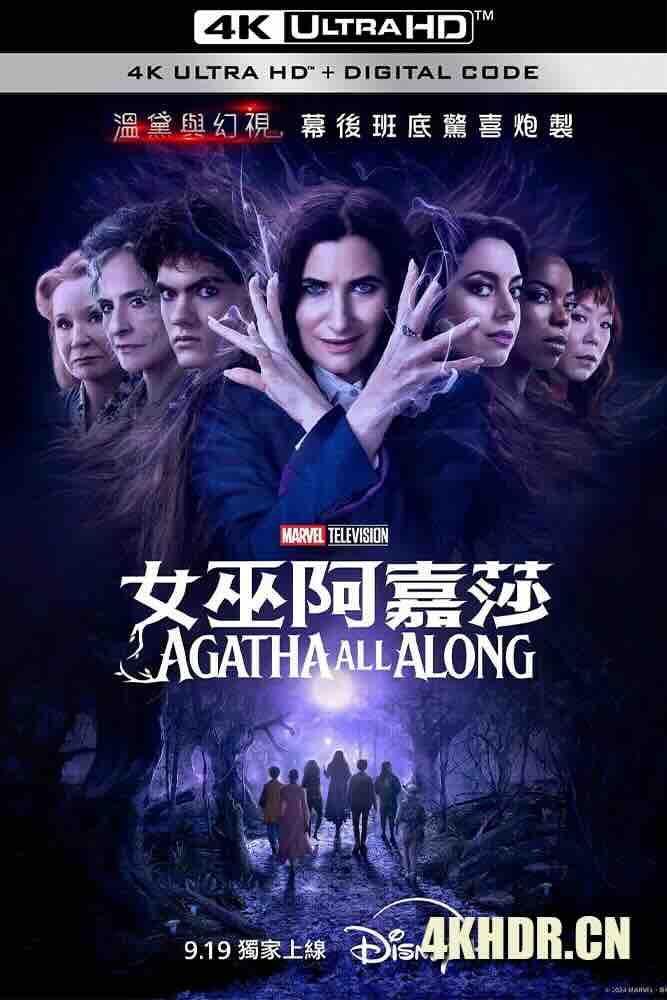 女巫阿加莎 Agatha All Along (2024) 女巫阿嘉莎(港)/阿嘉莎：无所不在(台)/一直都是阿加莎/美国/豆瓣: