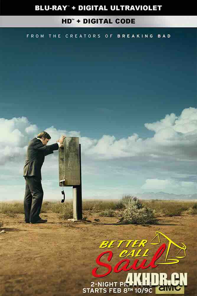 风骚律师 第一季 Better Call Saul Season 1 (2015) 绝命律师/索尔最高/索尔为您效劳/美国/豆瓣: 9.3