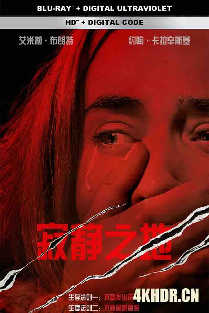 寂静之地 A Quiet Place (2018) 无声绝境(港)/噤界(台)/静地/美国/豆瓣: 6.3