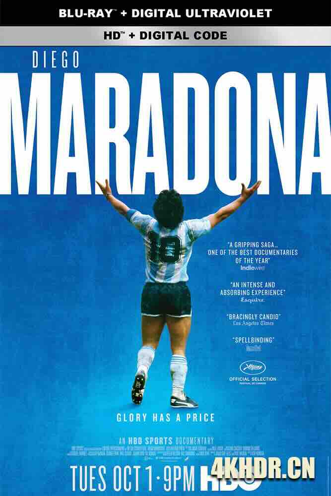 马拉多纳 Diego Maradona (2019) 迭戈·马拉多纳/真球王马勒当拿(港)/世纪球王马拉度纳(台)/英国/豆瓣: 8.6