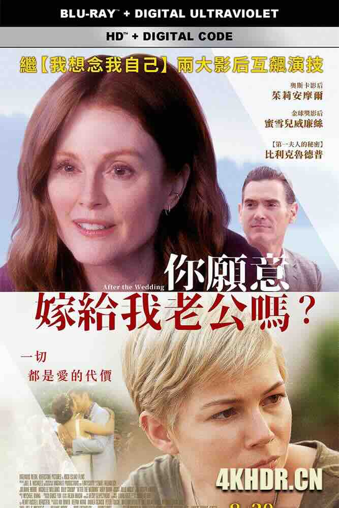 婚礼之后 After the Wedding (2019) 你愿意嫁给我老公吗？(台)/美国/豆瓣: 6.3