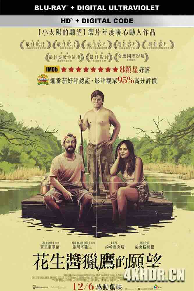 花生酱猎鹰 The Peanut Butter Falcon (2019) 迷途花生酱(港)/花生酱猎鹰的愿望(台)/美国/豆瓣: 7.4