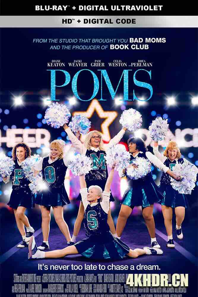 老太啦啦队 Poms (2019) 砰砰声/英国/美国/豆瓣: 6.7