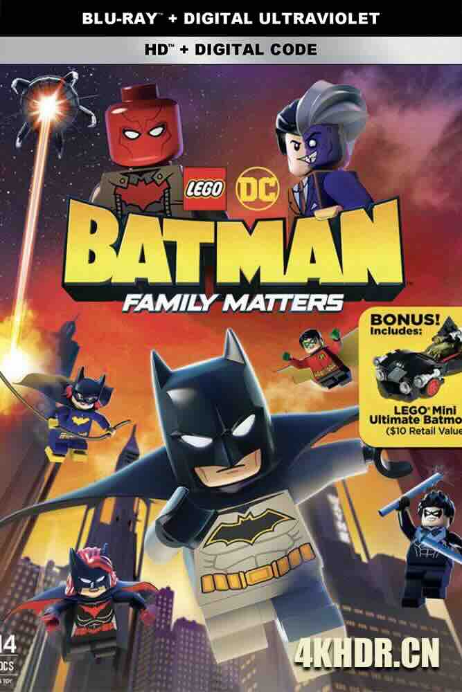 乐高DC蝙蝠侠：家族事务 LEGO DC  Batman: Family Matters (2019) LEGO DC: Batman - Family Matters/美国/豆瓣: 7.6