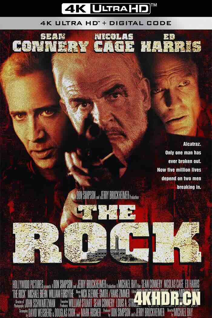 勇闯夺命岛 The Rock (1996) 石破天惊(港)/绝地任务(台)/美国/豆瓣: 8.6