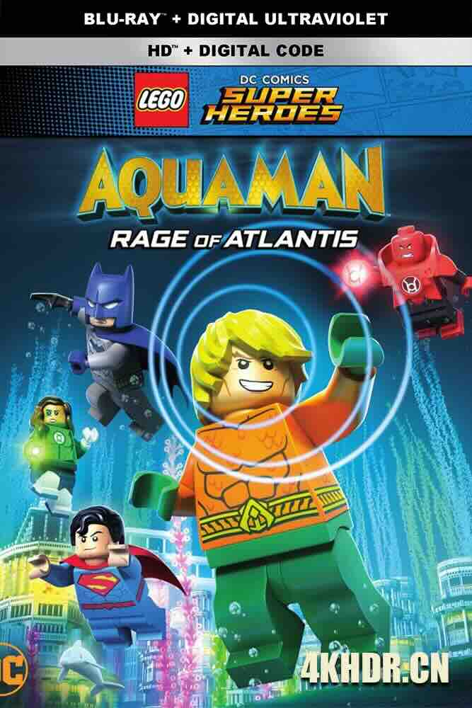 乐高DC超级英雄：亚特兰蒂斯之怒 Lego DC Comics Super Heroes: Aquaman - Rage of Atlantis (2018) 乐高DC超级英雄：海王 — 亚特兰蒂斯之战/Lego DC Super Heroes: Aquaman: Rage of Atlantis/美国/豆瓣: 6.6