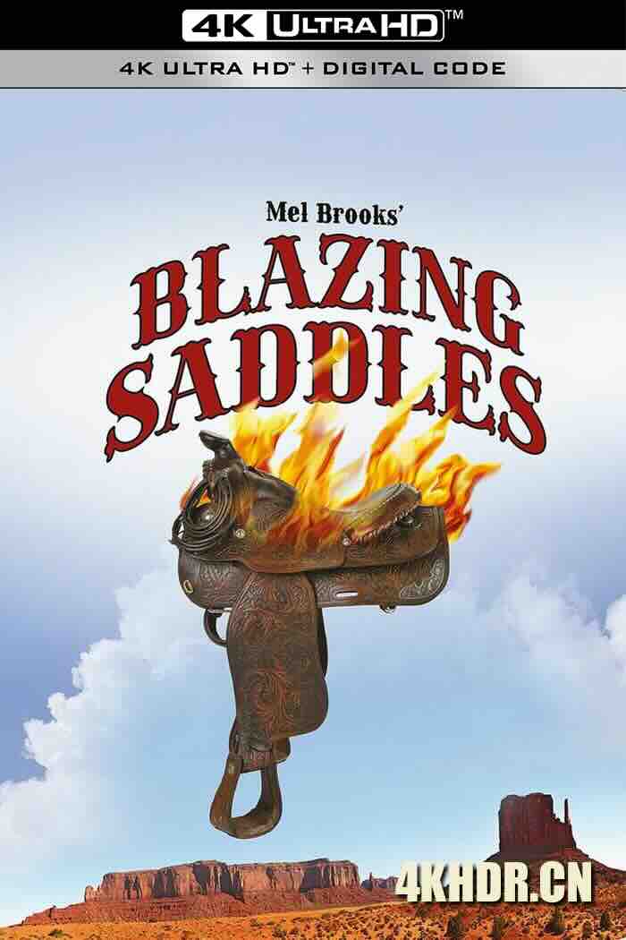 灼热的马鞍 Blazing Saddles (1974) 神枪小子/闪亮的马鞍/Mel Brooks' Blazing Saddles or Never Give a Saga an Even Break/美国/豆瓣: 7.3