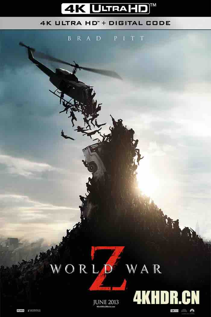 僵尸世界大战 World War Z (2013) 地球末日战(港)/末日之战(台)/末日Z战/美国/英国/马耳他/豆瓣: 7.6