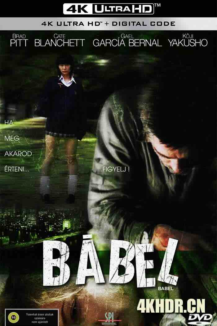 通天塔 Babel (2006) 巴别塔(港)/火线交错(台)/法国/美国/墨西哥/豆瓣: 8.1