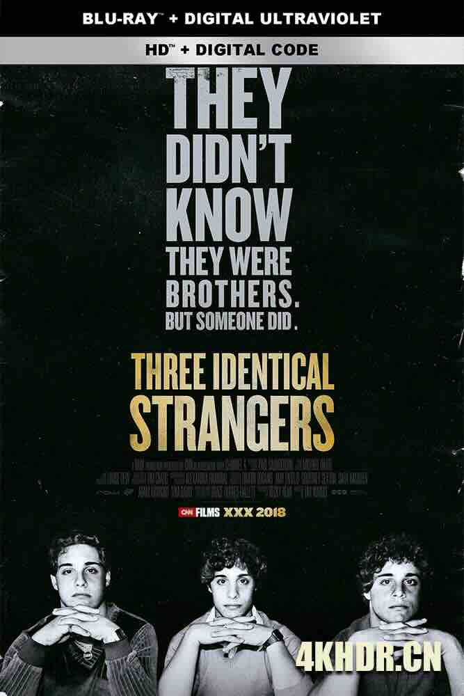 孪生陌生人 Three Identical Strangers (2018) 三个一模一样的陌生人/英国/豆瓣: 7.7