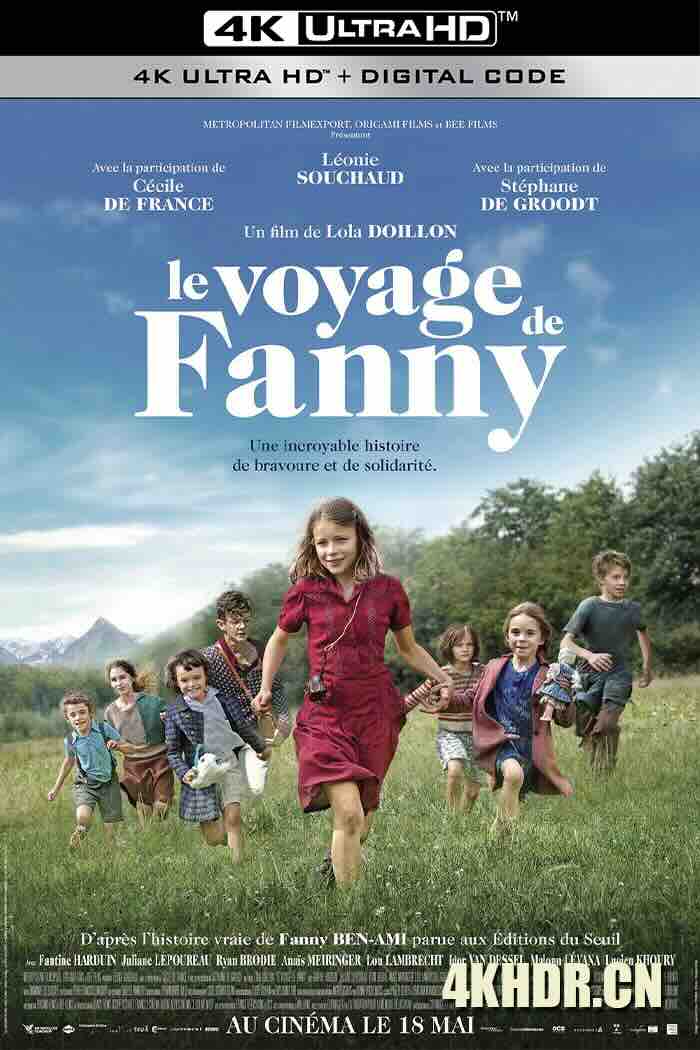 芬妮的旅程 Le voyage de Fanny (2016) 芬妮的勇敢旅程(台)/Fanny's Journey [法国/比利时]豆瓣: 8.5