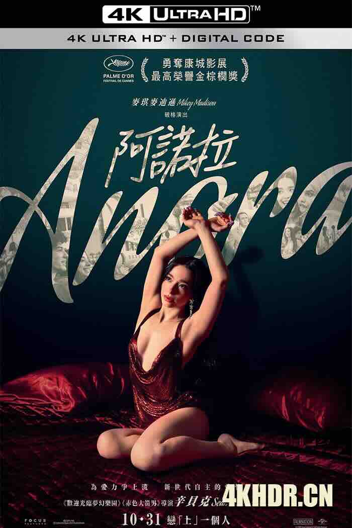 阿诺拉 Anora (2024) 艾诺拉(台) [美国]豆瓣: 7.1