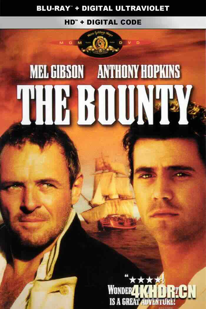 叛舰喋血记 The Bounty (1984) 叛逆巡航/叛舰血史/叛舰喋血战 [英国/美国/新西兰]豆瓣: 7.3