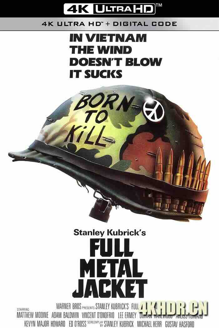 全金属外壳 Full Metal Jacket 1987 烈血焚城(港)/金甲部队(台)/金甲战士[英国/美国]豆瓣: 8.6