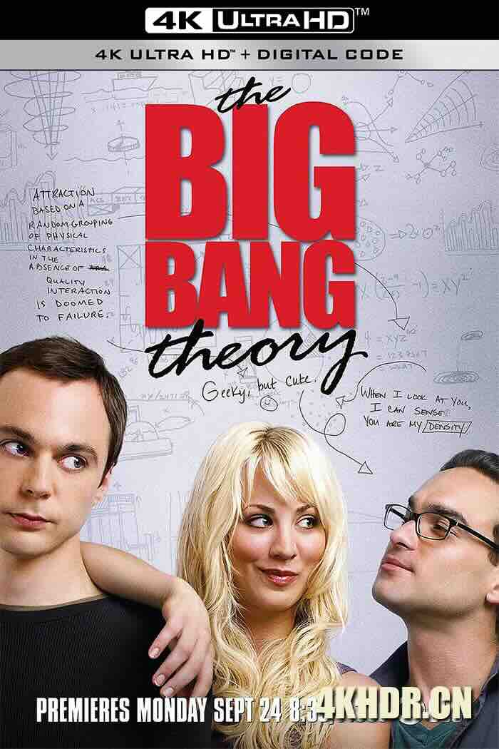 生活大爆炸  1-12季 The Big Bang Theory Season 1 2007 天才也性感 第一季/天才理论传 第一季/大爆炸理论 第一季[美国]豆瓣: 9.5