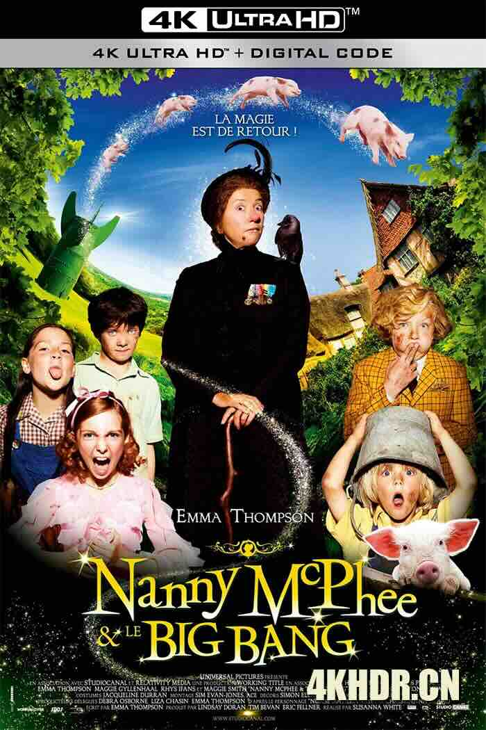 魔法保姆麦克菲2 Nanny McPhee Returns 2010 魔法保姆2/魔法保姆麦克菲和大碰撞/保姆麦克菲2[英国/法国/美国]豆瓣: 7.7