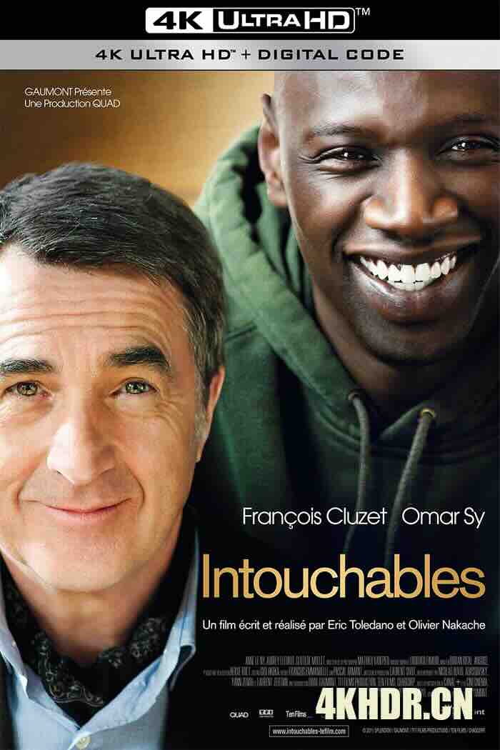 触不可及 Intouchables 2011 闪亮人生(港)/逆转人生(台)/无法触碰[法国]豆瓣: 9.3