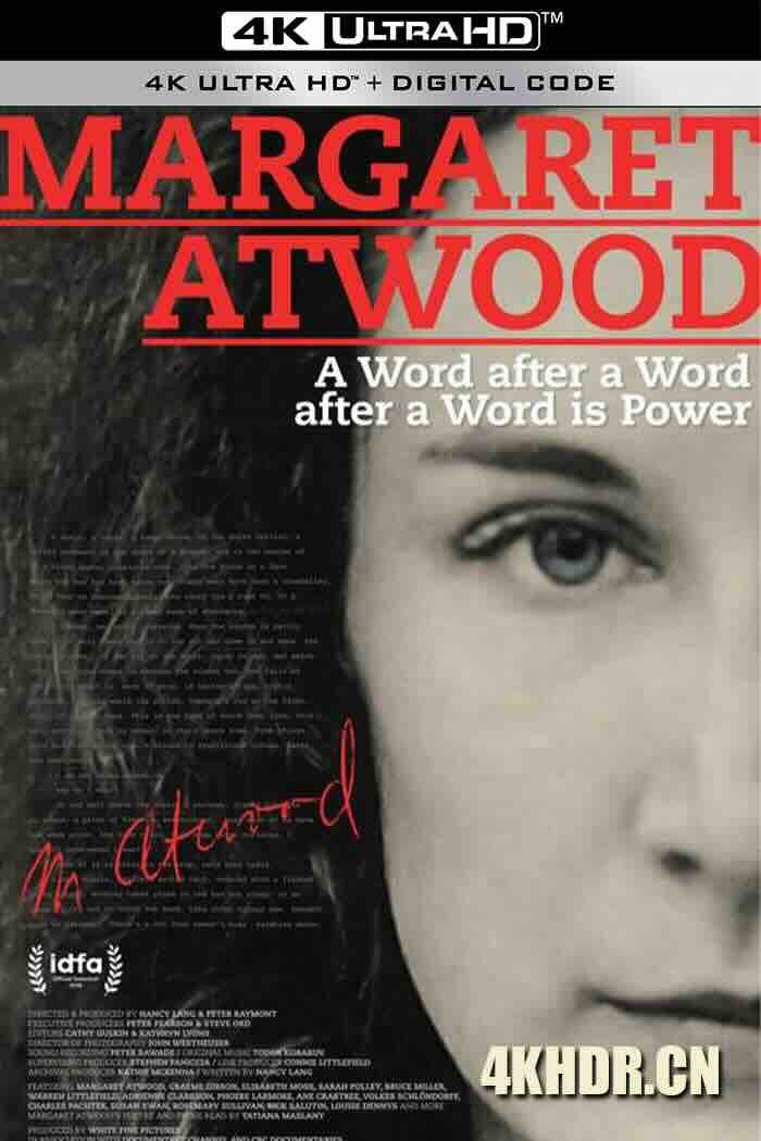 玛格丽特·阿特伍德：笔耕不辍是为力 Margaret Atwood: A Word after a Word after a Word is Power 2019 玛格丽特·阿特伍德：书写的力量 [加拿大]豆瓣: 8.3